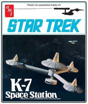 1/7600 Star Trek K-7 Space Station Model Kit