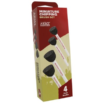 Chipping Brush Set: Mniature