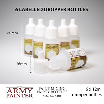 Paint Mixing Bottles 12ml (6)