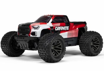 1/10 Granite 223S 4x4 BLX Brushless with DSC 4WD Red Monster Truck