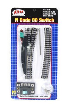 Code 80 Remote Switch Right-hand N Scale