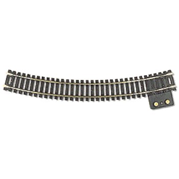 Code 100 18&quot; Radius Terminal Section HO Scale