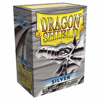 Dragon Shield - Silver Sleeves (100)