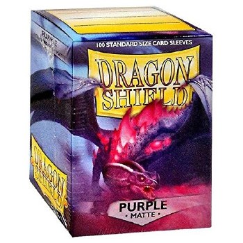 Dragon Shield - Matte Purple Sleeves (100)