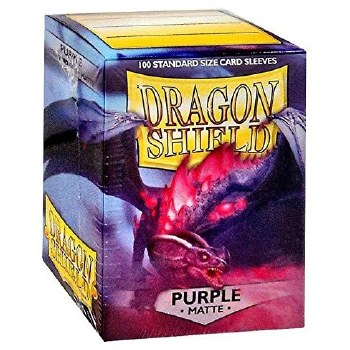 Dragon Shield - Matte Purple Sleeves (100)