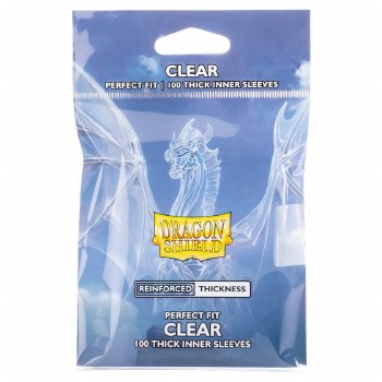 Perfect Fit Thick Inner Sleeves - Clear