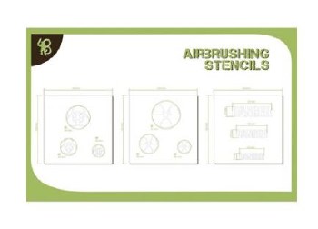 Airbrush Stencil Symbols: Chemical