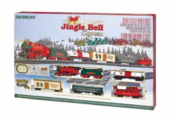 Jingle Bell Express HO Train Set