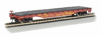 Union Pacific - 52' Flatcar #59486 - HO Scale