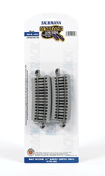 1/2 22 Radius Curve N/S E-Z HO Scale