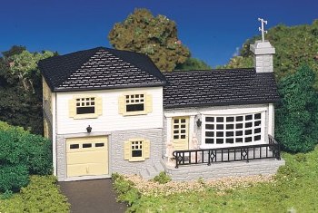 Split Level House Kit - HO Scale