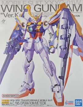 1/100 MG Wing Gundam Mobile Suit XXXG-01W (Ver.Ka) Model Kit