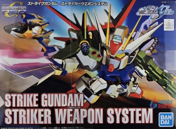 SD #BB259 Strike Gundam Striker Model Kit