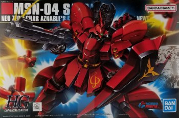 1/144 HG #88 MNS-04 Sazabi Gundam Model Kit
