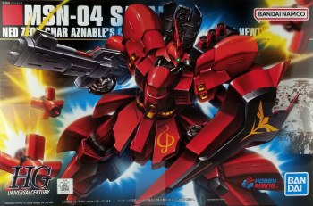 1/144 HG #88 MNS-04 Sazabi Gundam Model Kit