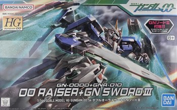 1/144 HG #54 00 Raiser + GN Sword III Gundam Model Kit