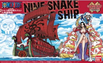#06 Nine Snake Pirate Ship Model Kit
