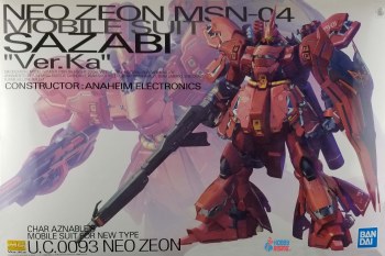 1/100 MG Neo Zeon Sazabi Ver. Ka. Model Kit