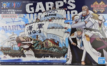#08 Garp's Marine Warship Model Kit
