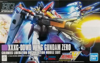 1/144 HG #174 XXXG-00W0 Wing Gundam Zero Plastic Model Kit