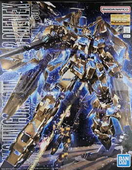 1/100 MG Gold Coated Unicorn Gundam 03 Phenex Model Kit