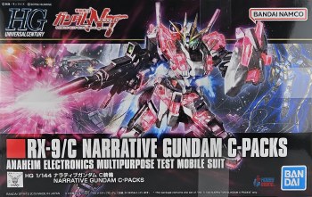 1/144 #222 RX-9/C Narrative Gundam C-Packs Model Kit