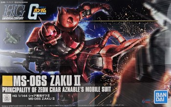 1/144 HG #234 MS-06S Char's Zaku II Model Kit