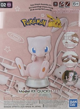 Pokemon: #02 MEW Plastic Model Kit