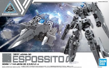 1/144 #23 eEXM-30 Espossito Alpha 30MM Model Kit