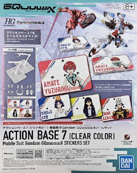 Action Base 7 GQ Sticker Set