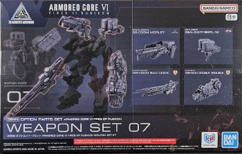 1/144 AC6 #07 Weapon Set Model Kit