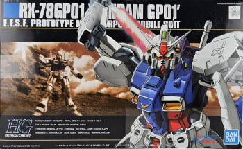 1/144 HG #13 RX-78GP01 Gundam GP01 Model Kit