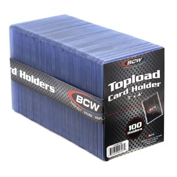 3x4 Toploaders  - Standard 100