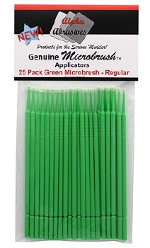 Microbrush: Green Regular Applicators (25)