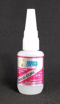 Maxi-Cure Extra Thick Super Glue - 3/4 oz.