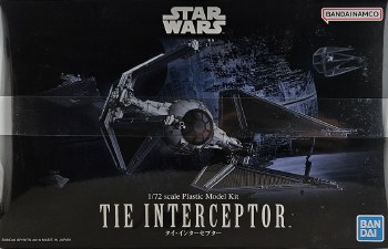 1/72  Tie Interceptor Plastic Model Kit