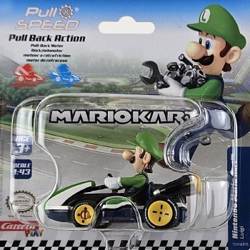 Pull Back Mario Kart - Luigi
