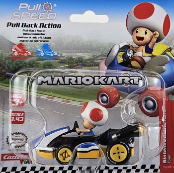 Pull Back Mario Kart - Toad
