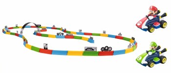 2.4 GHz Mario Kart Tabletop Race Set - Mario &amp; Luigi