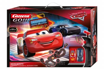 GO! Disney Pixar Cars - Neon Lights Slot Car Set