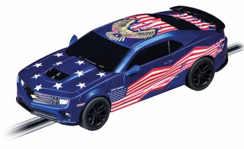 Chevy Camaro - Stars n Stripes Slot Car