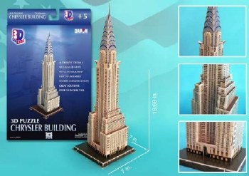 Chrysler Building 70pc 3D Foam Puzzle