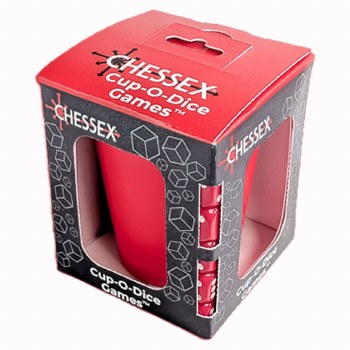 Cup-O-Dice Games Red