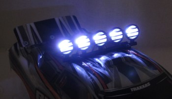 1/10 Crawler LED Light Bar Set - Black