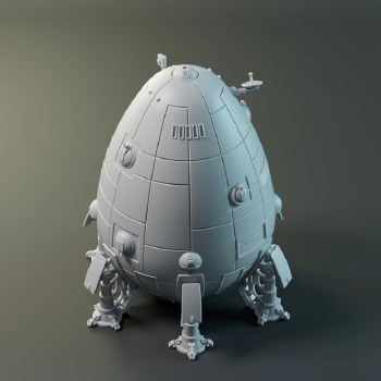 BattleTech: Overlord Union Class Map Scale Dropship