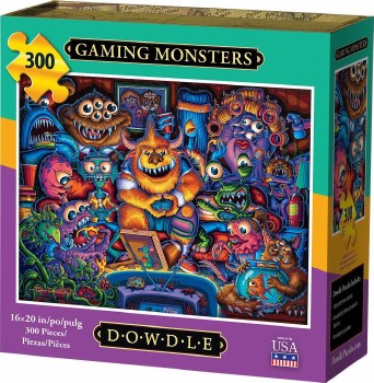 Gaming Monsters 300pc Puzzle