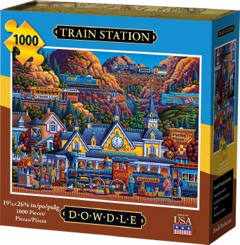 Train Station 1000pc Puzzle
