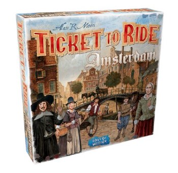 Ticket to Ride Game:  Amsterdam
