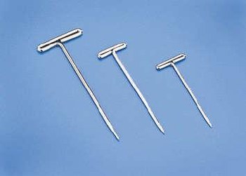1&quot; Nickel Plated T-Pins 100pc