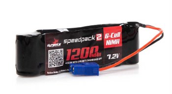7.2V NiMH (6-cell) 1200mAh Battery with EC3 Connector